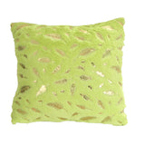 Sofa Plush Bronzing Cushion Solid Color Pillow Bay Window Suitable