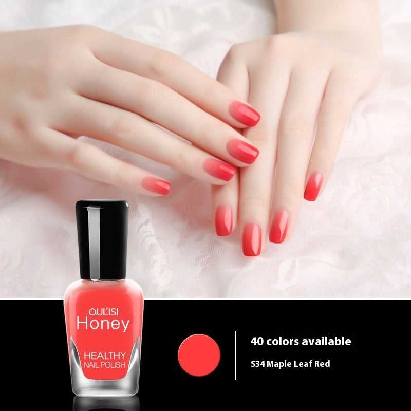 Water-based Peelable Tearable Nail Polish 8ml
