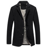 Loose Plus Size Suit Pure Cotton Washed Single-breasted Casual Jacket