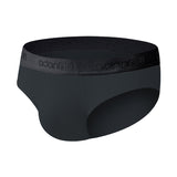 Modal Solid Color Mid Waist Men's Elastic Underpants