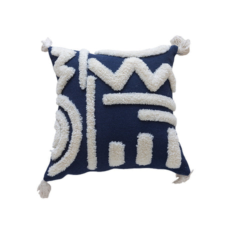 Nordic Style Sofa Pillow Cases Soft And Comfortable Fashion Simple And Compact Cotton Pillow Case
