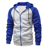 Men's Color-blocking Fashion Raglan Sleeve Sweater