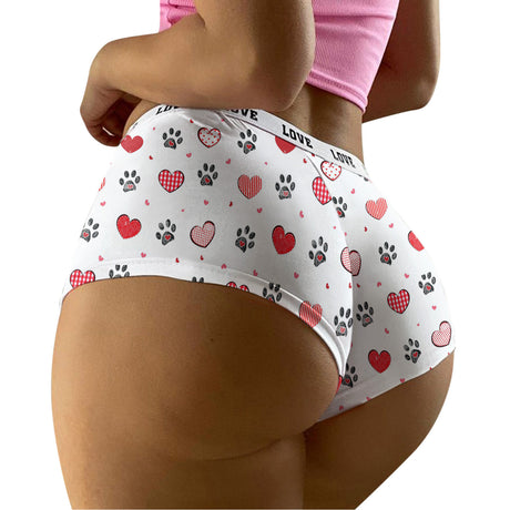 Women's Fashion Printed Underpants Low Waist