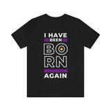 Men's Casual T-shirt Round Neck Loose Print T-shirt