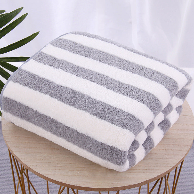 Coral Fleece Bath Towel Household
