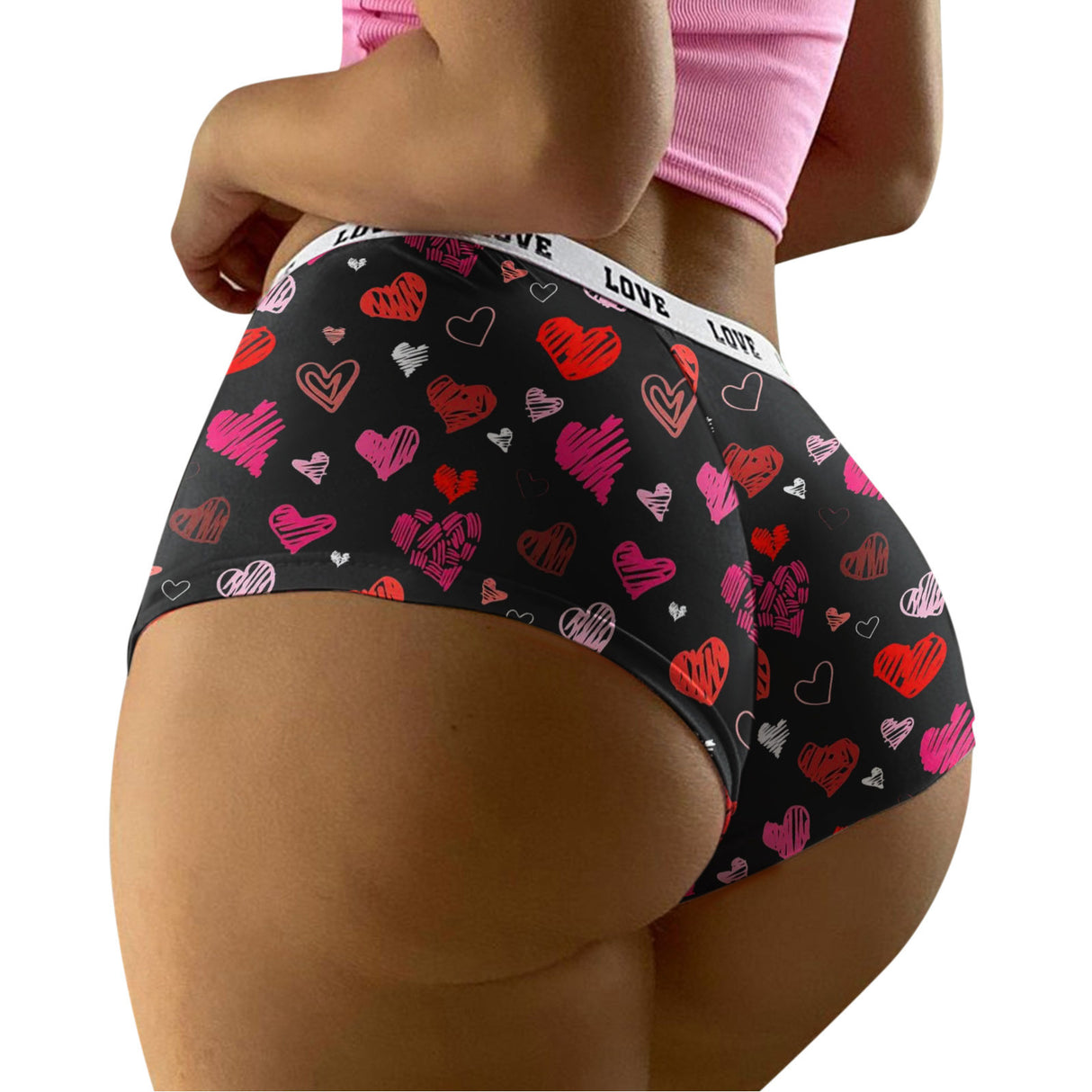 Women's Fashion Printed Underpants Low Waist