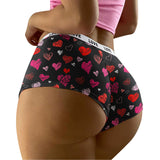 Women's Fashion Printed Underpants Low Waist