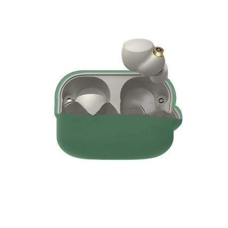 Compatible with Apple, Suitable For   WF-1000XM4 Bluetooth Headset Protective Cover  Silicone Shell Charging Warehouse Storage Bag