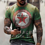 3D Digital Printing T-Shirt Short-Sleeved T-Shirt Top