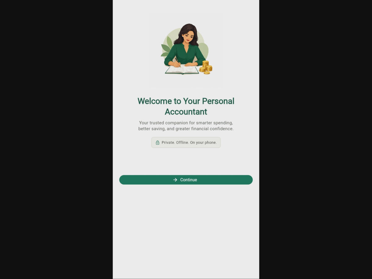 Personal Accountant App