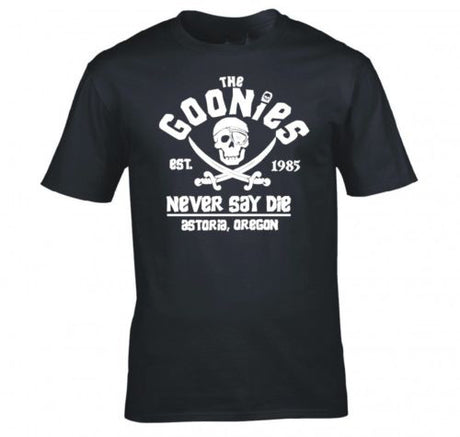 Casual Short Sleeve T-Shirt Letter Goonies Collection