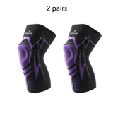 Outdoor fitness silicone sports knee pads