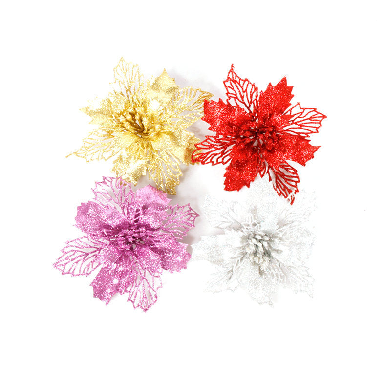 Julepynt stokke udhulet juleblomster