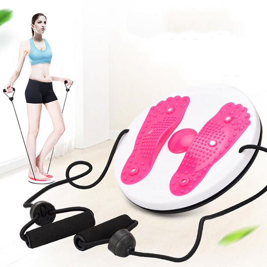 Exercise and fitness waist twisting machine