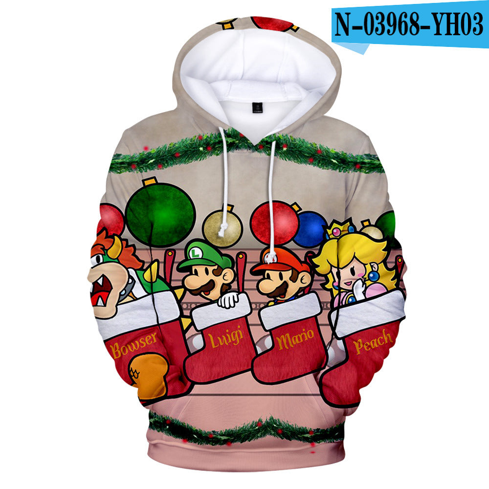 Christmas print sweatshirt