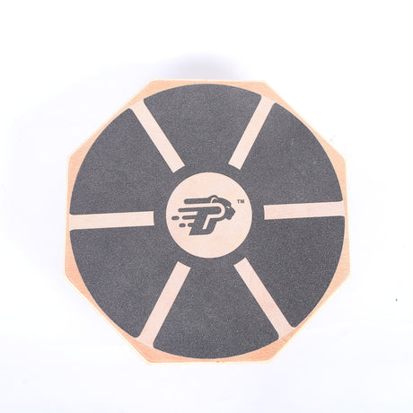 Træ Octagonal Balance Trainer Board Twist Board Workout Balance Training Sport Yoga Fitness Tool