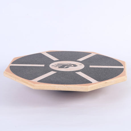 Træ Octagonal Balance Trainer Board Twist Board Workout Balance Training Sport Yoga Fitness Tool