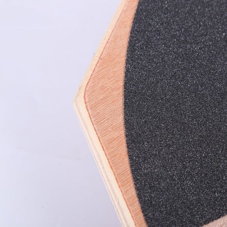 Træ Octagonal Balance Trainer Board Twist Board Workout Balance Training Sport Yoga Fitness Tool