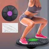 Yoga Balance Board Disk Stabilitet Runde Plader Træningstræner til Fitness Sport Talje Vridning Fitness Balance Board