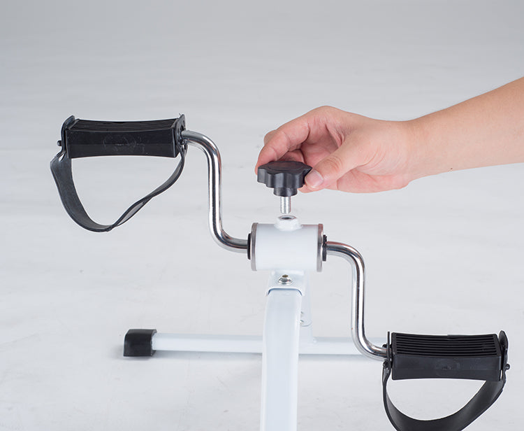 Bærbar pedaltræning Ben Fitness maskine Minicykel Sport Gym Udstyr Foldbar indendørs fitness løbebånd stepper HW086