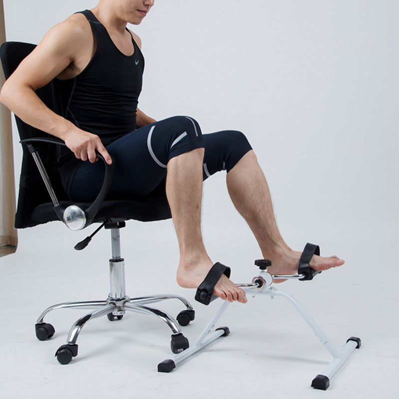 Bærbar pedaltræning Ben Fitness maskine Minicykel Sport Gym Udstyr Foldbar indendørs fitness løbebånd stepper HW086