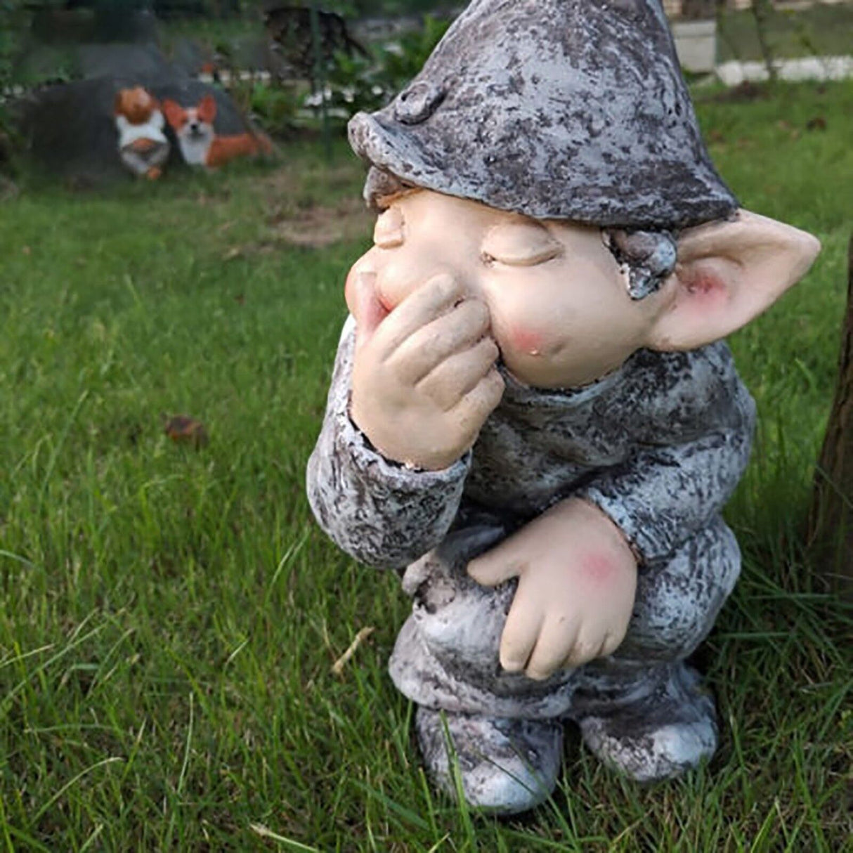 Dwarf Pull Smelly Little Dwarf Resin Crafts