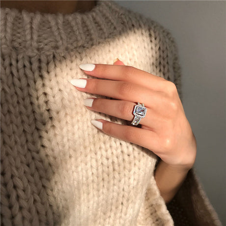 European and American fashion rings