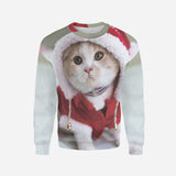 Christmas print sweatshirt