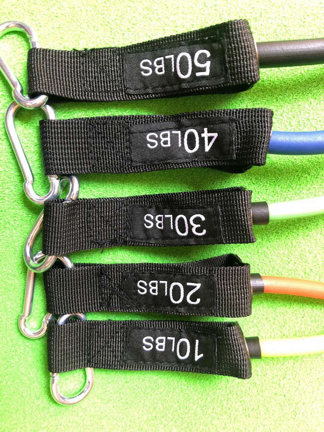 家用健身器材 Tpe 乳膠 11 件組拉力器