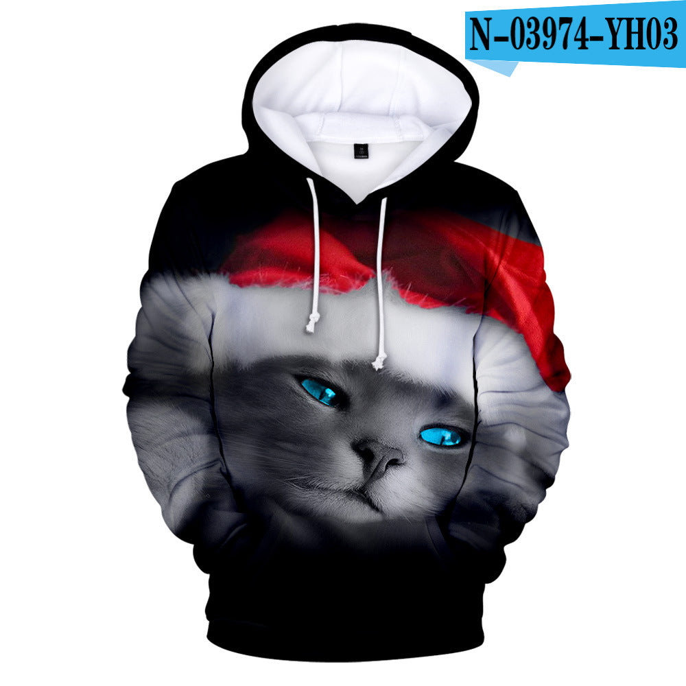 Christmas print sweatshirt