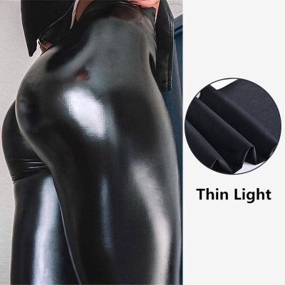 Højtaljede leggings til kvinder, super elastiske