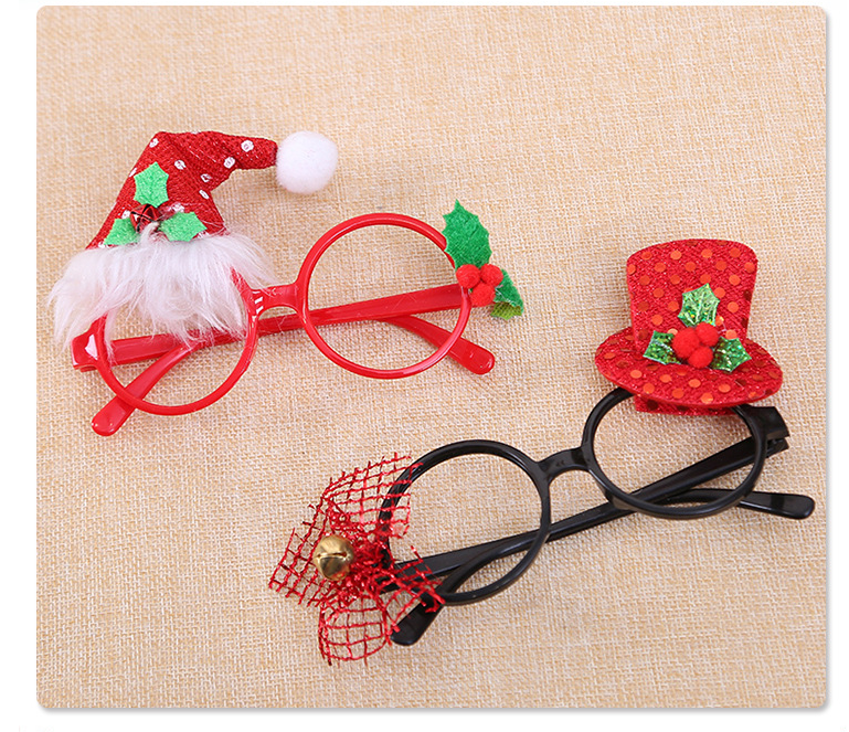 Eksplosion Jul plast rund ramme Julebold søde dekorationer vise rekvisitter