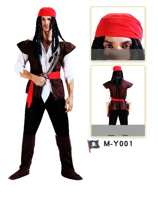 Cosplay Halloween mænd og kvinder udklædningskostumer