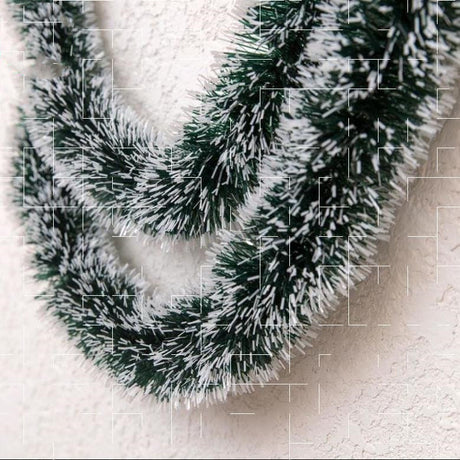 Christmas Decoration Interior Top Garland Ribbon