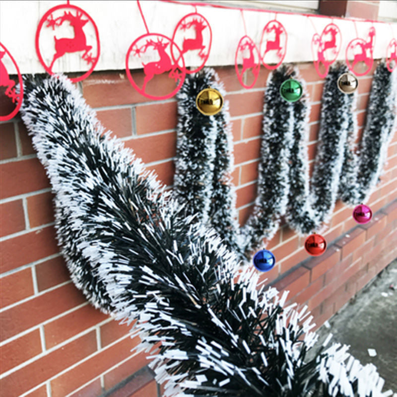 Christmas Decoration Interior Top Garland Ribbon