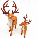 Jul hjort simulering elg Jul vindue layout rekvisitter desktop ornamenter hjort julepynt