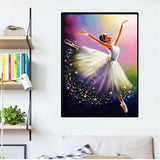 Female Dancer Diamond Painting Embroidery Craft Kit