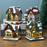 Glowing Small House Decoration Christmas Ornament
