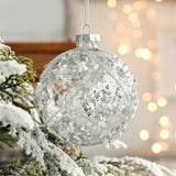 Transparent Christmas Decoration Hanging Ball Pendant