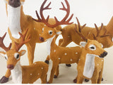 Jul hjort simulering elg Jul vindue layout rekvisitter desktop ornamenter hjort julepynt