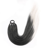 Women's Fashionable Braided Wig Ponytail Dreadlocks