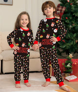 Familie Jul Matchende Pyjamas Sæt Jul Pyjamas Til Familie Jul PJS Xmas Nattøj