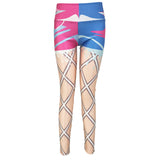 Elastiske træningstights Gym Yoga Slim Leggings