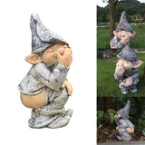 Dwarf Pull Smelly Little Dwarf Resin Crafts